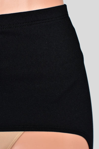 Black and White Striped Leg Chaps (stretch leggings)