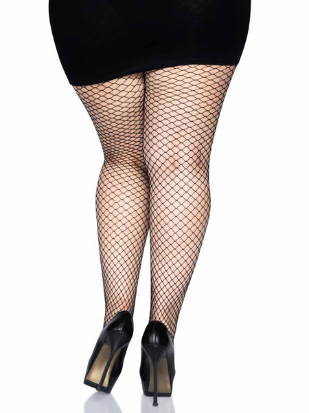 Black Spandex Industrial Fishnet Tights (made by Leg Avenue)